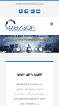 Mobile Screenshot of metasoftsolutions.com